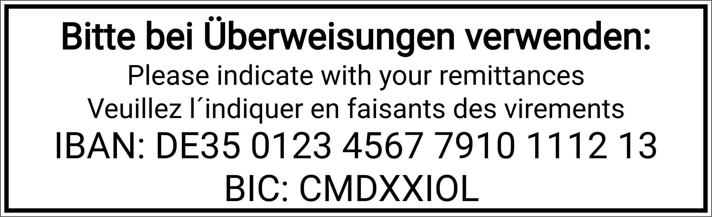 Vorschau der Vorlage 82X25 IB
